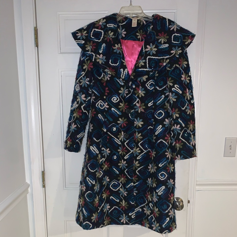 Sundance Embroidered Coat